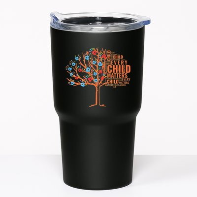 Every Child In Matters Tree Orange Day Tumbler