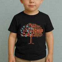 Every Child In Matters Tree Orange Day Toddler T-Shirt