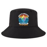 Ethereum Crypto Investor, HODL Ethereum, Crypto Coin, Funny ETH Cool Comfort Performance Bucket Hat