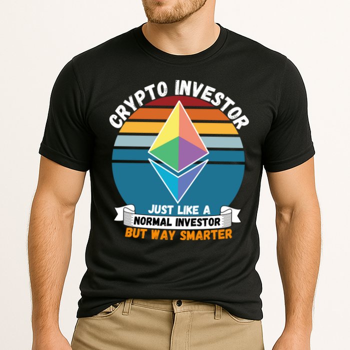 Ethereum Crypto Investor, HODL Ethereum, Crypto Coin, Funny ETH Performance Shirt