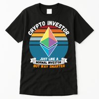 Ethereum Crypto Investor, HODL Ethereum, Crypto Coin, Funny ETH Tall T-Shirt