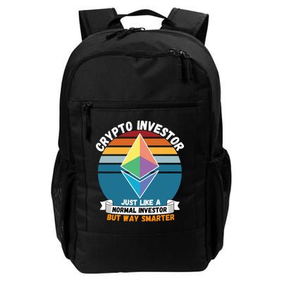 Ethereum Crypto Investor, HODL Ethereum, Crypto Coin, Funny ETH Backpack