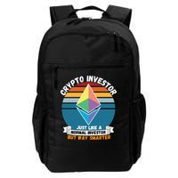 Ethereum Crypto Investor, HODL Ethereum, Crypto Coin, Funny ETH Backpack