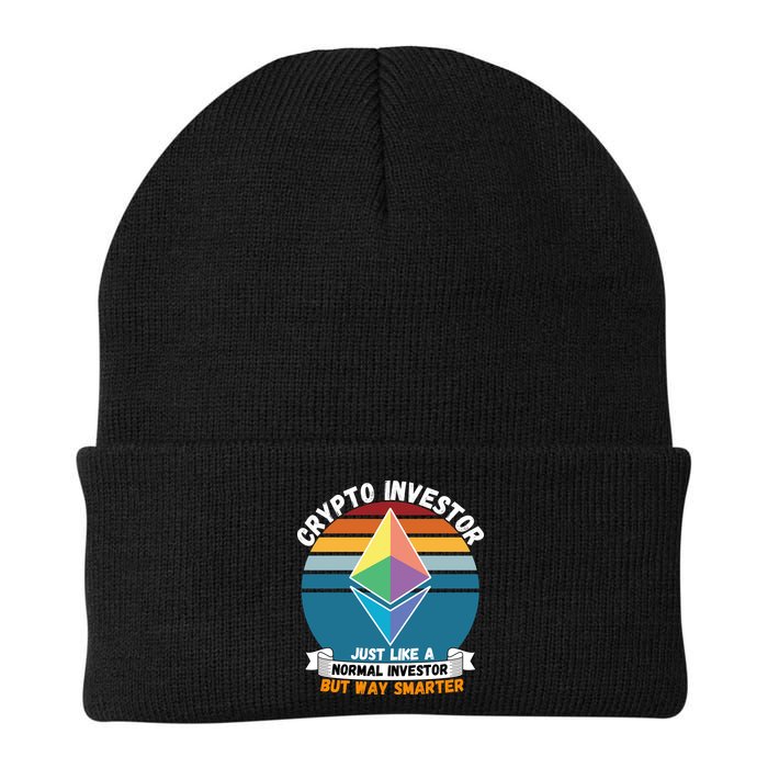 Ethereum Crypto Investor, HODL Ethereum, Crypto Coin, Funny ETH Beanie