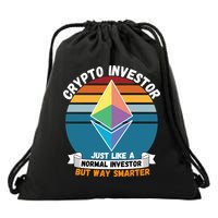 Ethereum Crypto Investor, HODL Ethereum, Crypto Coin, Funny ETH Drawstring Bag