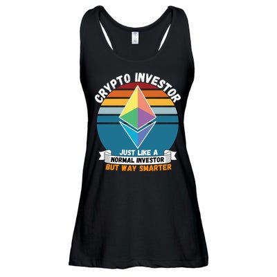 Ethereum Crypto Investor, HODL Ethereum, Crypto Coin, Funny ETH Ladies Essential Flowy Tank