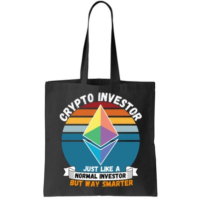 Ethereum Crypto Investor, HODL Ethereum, Crypto Coin, Funny ETH Bag