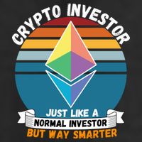 Ethereum Crypto Investor, HODL Ethereum, Crypto Coin, Funny ETH 25L Jumbo Tote
