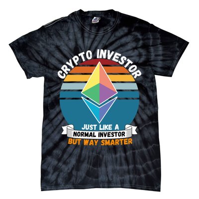 Ethereum Crypto Investor, HODL Ethereum, Crypto Coin, Funny ETH Tie-Dye T-Shirt