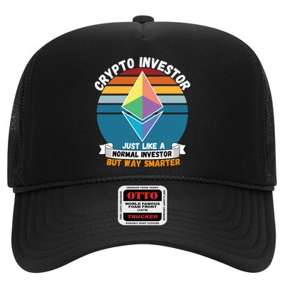 Ethereum Crypto Investor, HODL Ethereum, Crypto Coin, Funny ETH Trucker Hat