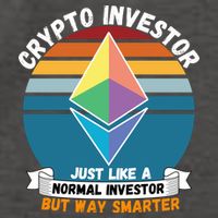 Ethereum Crypto Investor, HODL Ethereum, Crypto Coin, Funny ETH Vector Backpack