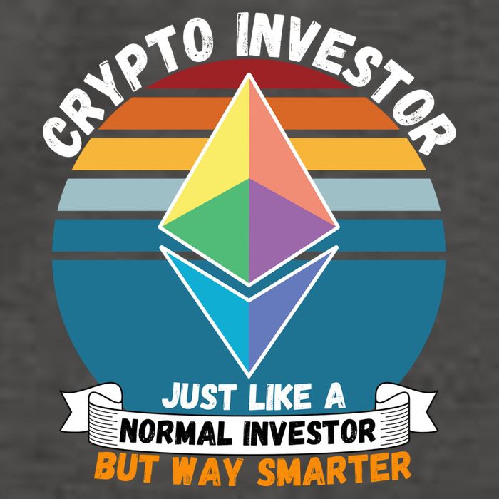 Ethereum Crypto Investor, HODL Ethereum, Crypto Coin, Funny ETH Vector Backpack
