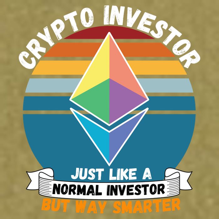 Ethereum Crypto Investor, HODL Ethereum, Crypto Coin, Funny ETH Garment-Dyed Women's Muscle Tee