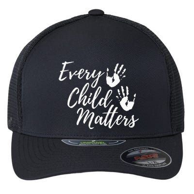 Every Child In Matters Orange Day Kindness Equality Unity Flexfit Unipanel Trucker Cap