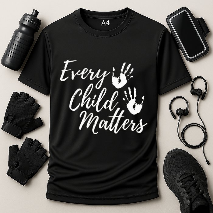 Every Child In Matters Orange Day Kindness Equality Unity Performance Shirt