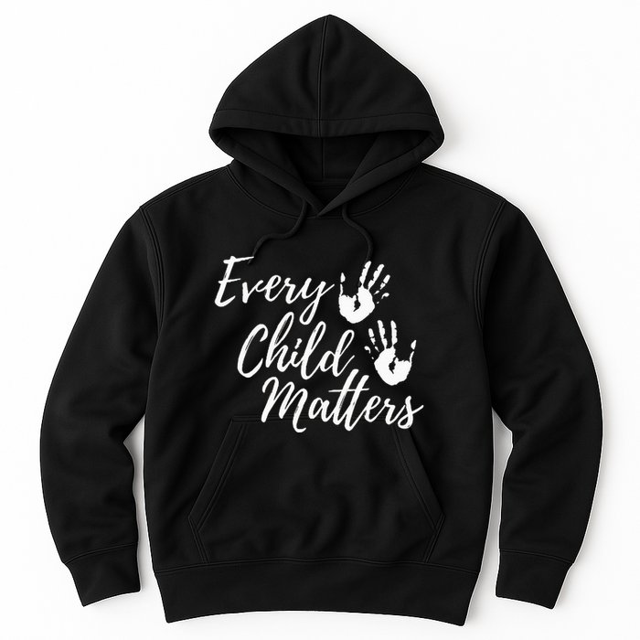 Every Child In Matters Orange Day Kindness Equality Unity Hoodie