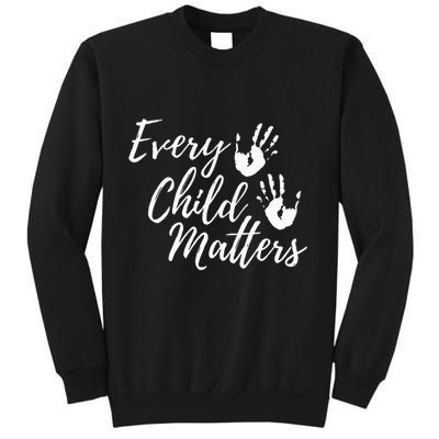 Every Child In Matters Orange Day Kindness Equality Unity Sweatshirt