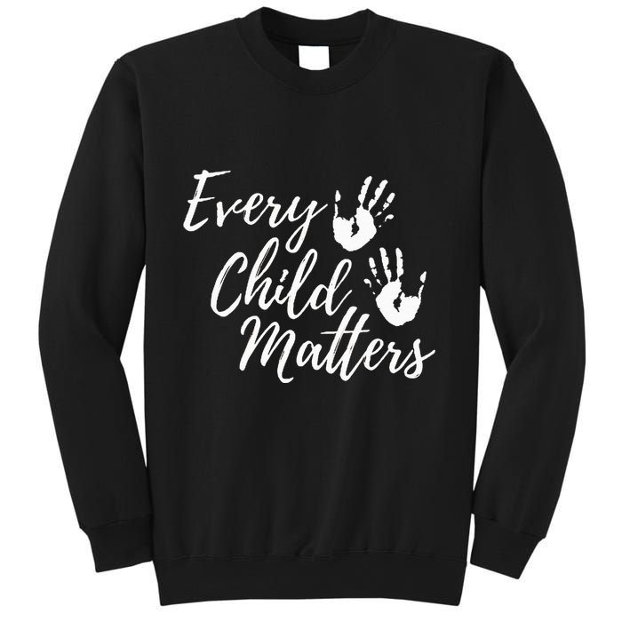 Every Child In Matters Orange Day Kindness Equality Unity Sweatshirt