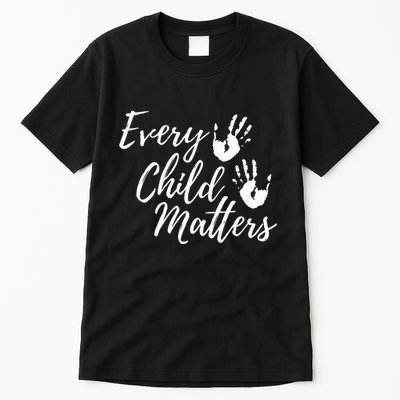 Every Child In Matters Orange Day Kindness Equality Unity Tall T-Shirt
