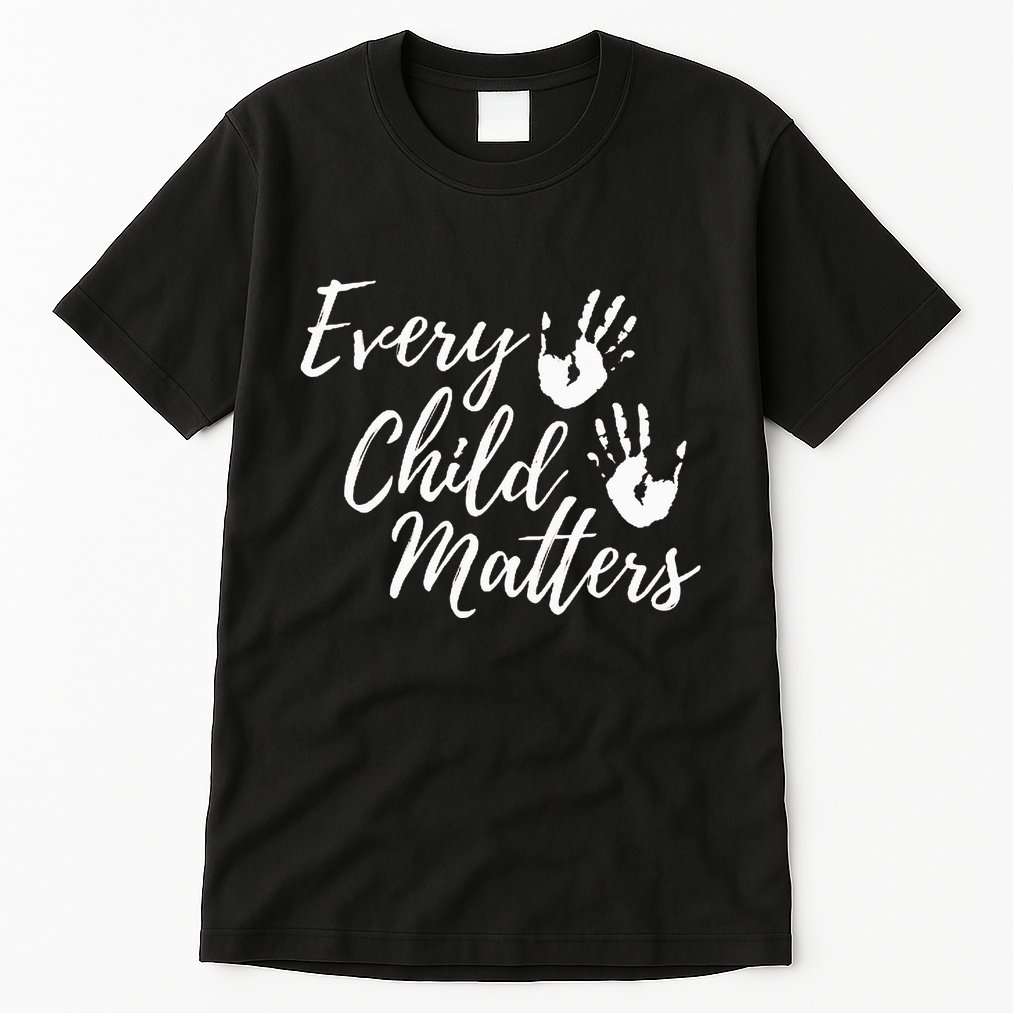 Every Child In Matters Orange Day Kindness Equality Unity Tall T-Shirt