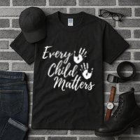 Every Child In Matters Orange Day Kindness Equality Unity Tall T-Shirt