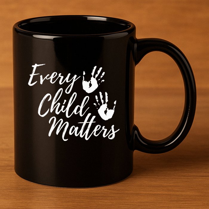 Every Child In Matters Orange Day Kindness Equality Unity 11oz C Handle Ceramic Mug