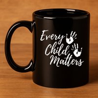 Every Child In Matters Orange Day Kindness Equality Unity 11oz C Handle Ceramic Mug