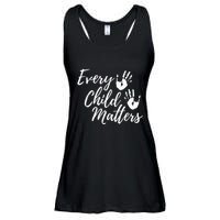 Every Child In Matters Orange Day Kindness Equality Unity Ladies Essential Flowy Tank