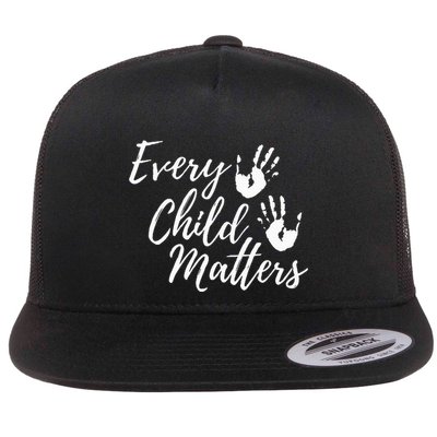 Every Child In Matters Orange Day Kindness Equality Unity Flatbill Hat