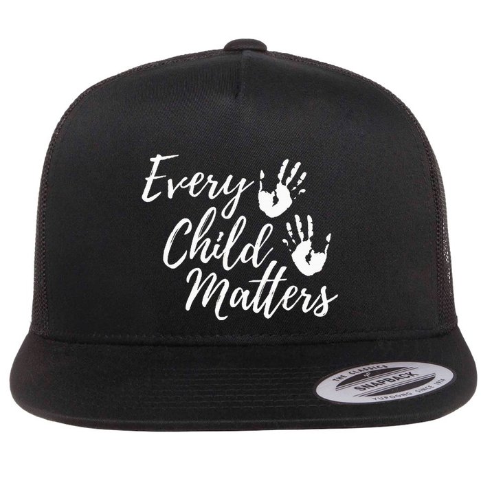 Every Child In Matters Orange Day Kindness Equality Unity Flatbill Hat