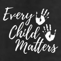 Every Child In Matters Orange Day Kindness Equality Unity Crop Fleece Hoodie