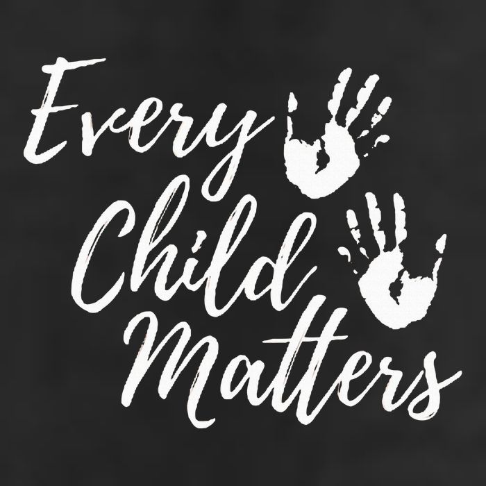Every Child In Matters Orange Day Kindness Equality Unity Crop Fleece Hoodie