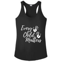 Every Child In Matters Orange Day Kindness Equality Unity Ladies PosiCharge Competitor Racerback Tank