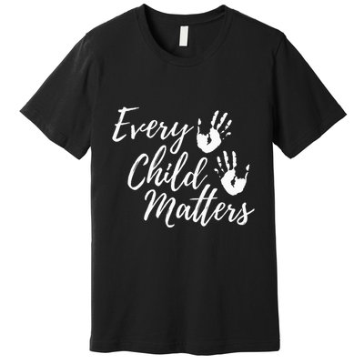 Every Child In Matters Orange Day Kindness Equality Unity Premium T-Shirt