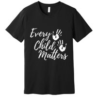 Every Child In Matters Orange Day Kindness Equality Unity Premium T-Shirt