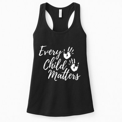 Every Child In Matters Orange Day Kindness Equality Unity Womens Tank Top
