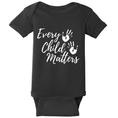 Every Child In Matters Orange Day Kindness Equality Unity Baby Bodysuit