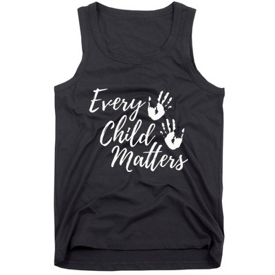 Every Child In Matters Orange Day Kindness Equality Unity Tank Top