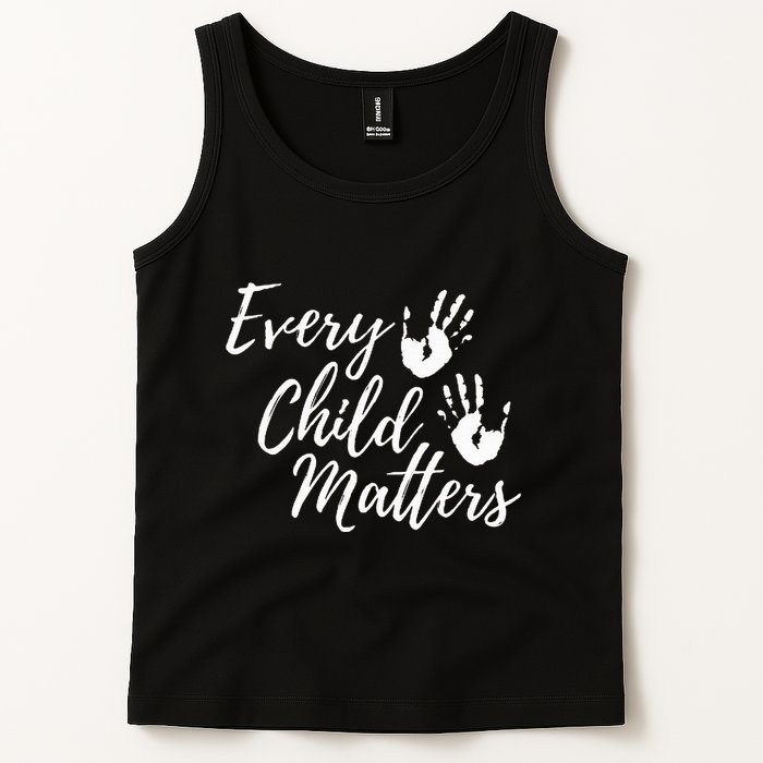 Every Child In Matters Orange Day Kindness Equality Unity Tank Top