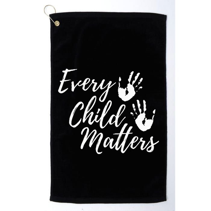 Every Child In Matters Orange Day Kindness Equality Unity Golf Towel