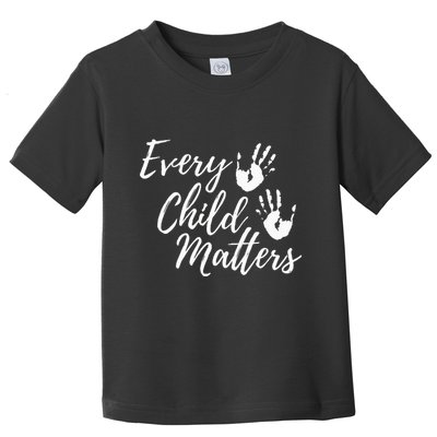 Every Child In Matters Orange Day Kindness Equality Unity Toddler T-Shirt