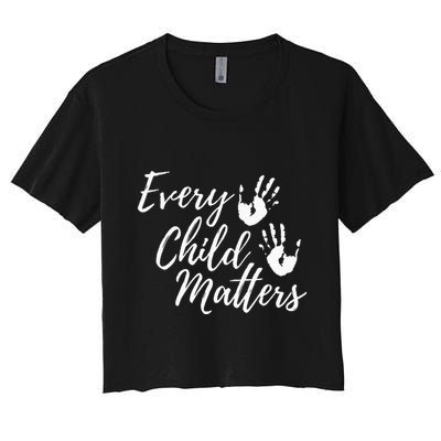 Every Child In Matters Orange Day Kindness Equality Unity Crop Top