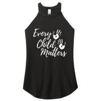 Every Child In Matters Orange Day Kindness Equality Unity Women's Perfect Tri Rocker Tank