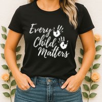 Every Child In Matters Orange Day Kindness Equality Unity Womens T-Shirt
