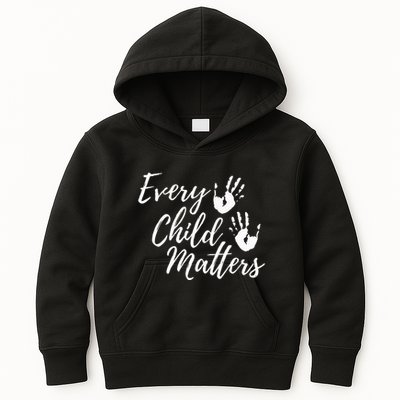 Every Child In Matters Orange Day Kindness Equality Unity Kids Hoodie