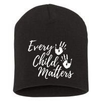 Every Child In Matters Orange Day Kindness Equality Unity Short Acrylic Beanie