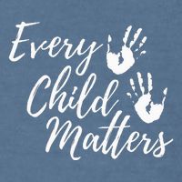 Every Child In Matters Orange Day Kindness Equality Unity Garment-Dyed Sweatshirt