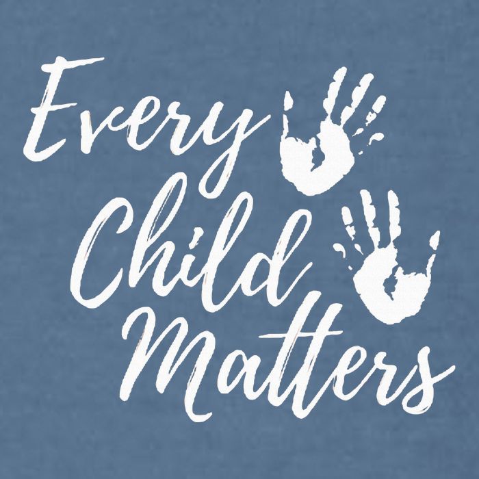 Every Child In Matters Orange Day Kindness Equality Unity Garment-Dyed Sweatshirt