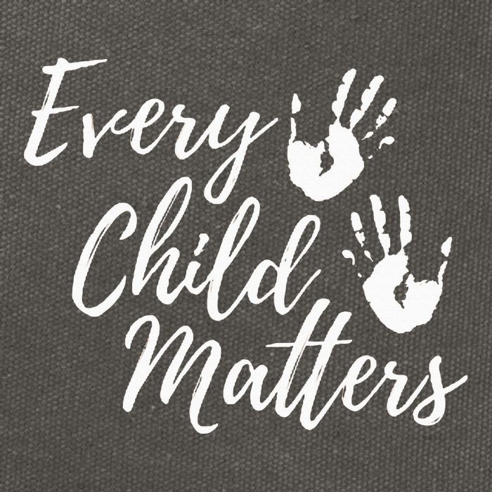 Every Child In Matters Orange Day Kindness Equality Unity Cotton Canvas Backpack