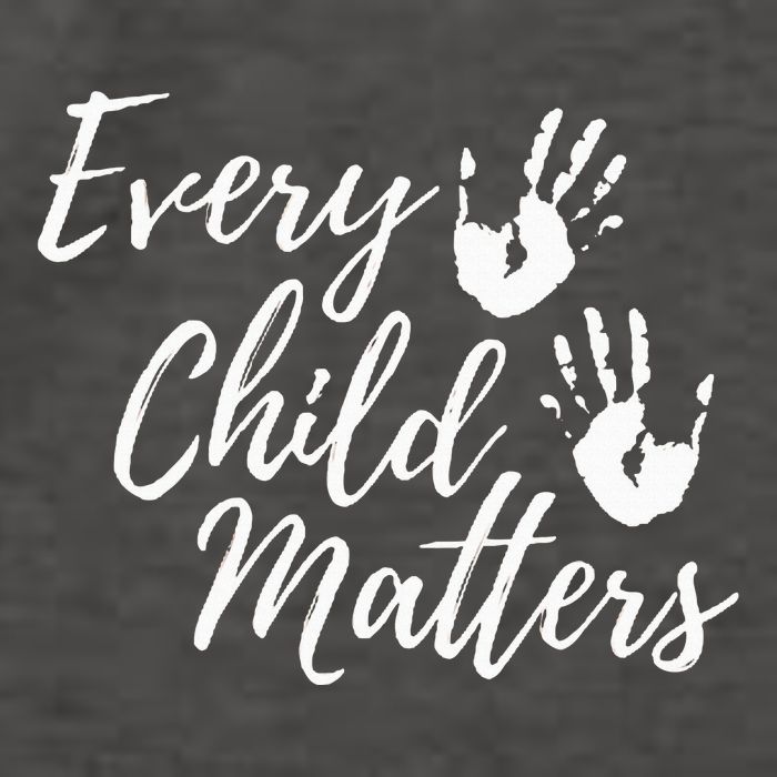 Every Child In Matters Orange Day Kindness Equality Unity Vector Backpack